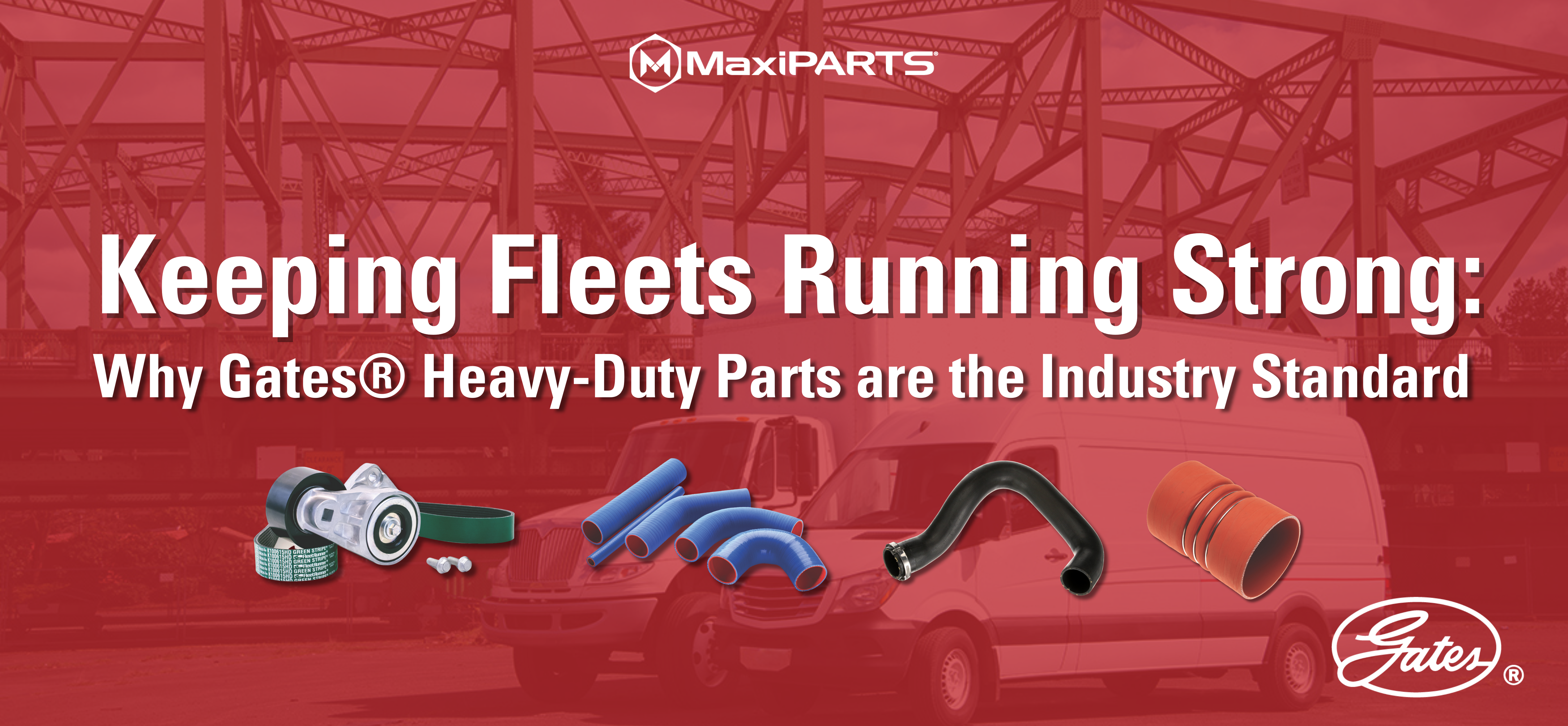 Keeping Fleets Running Strong: Why Gates® Heavy-Duty Parts are the Industry Standard